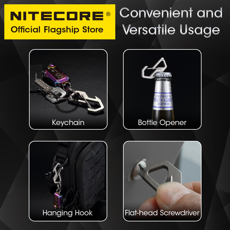 NITECORE NSH10 Multiuse Titani - огляд і ціна Edc Carry Kit